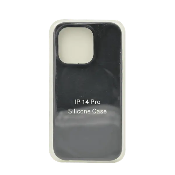M Silicone Case iPhone 14 Pro Black