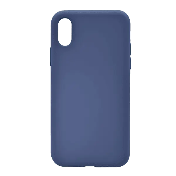 M Silicone Case iPhone Xs Blue Horizon