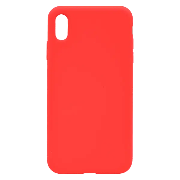 M Silicone Case iPhone Xs Max Red
