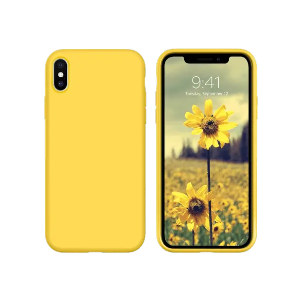 M Silicone Case Xs Yellow