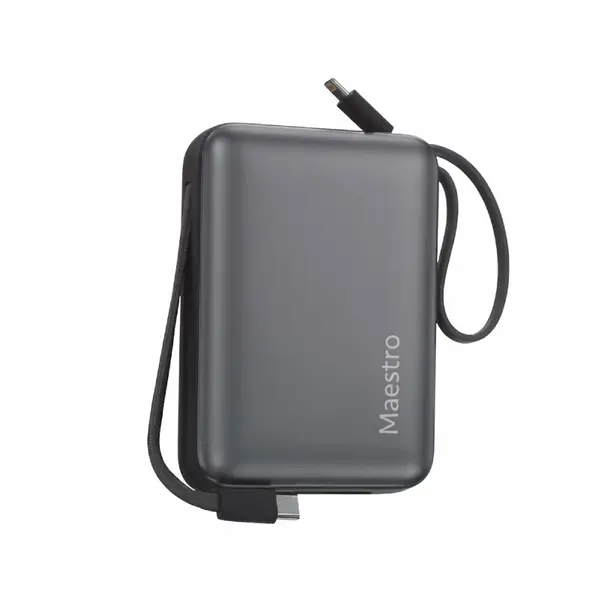 Maestro 20000MAH Fast Charging Powerbank With Dual Cable