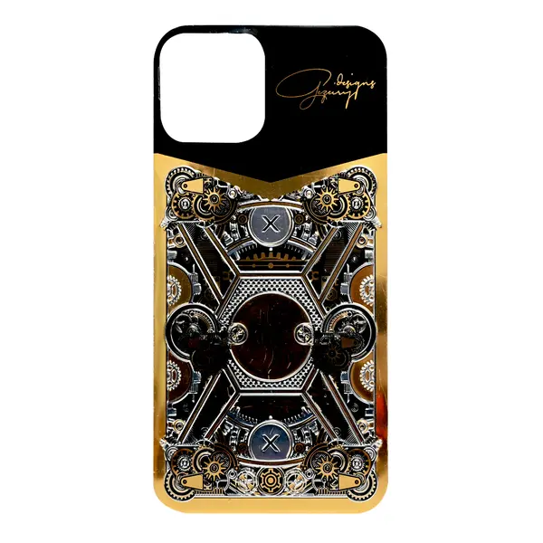 Mg Designs Back Sticker iPhone 12 12 Pro Crown Gold