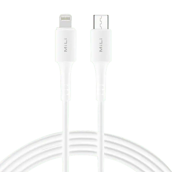 Mili Type C To Lightning Cable 1M White