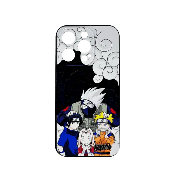 Mobilius Silicone Case With Microfiber And MagSafe For Apple 14 Dubai Naruto Team