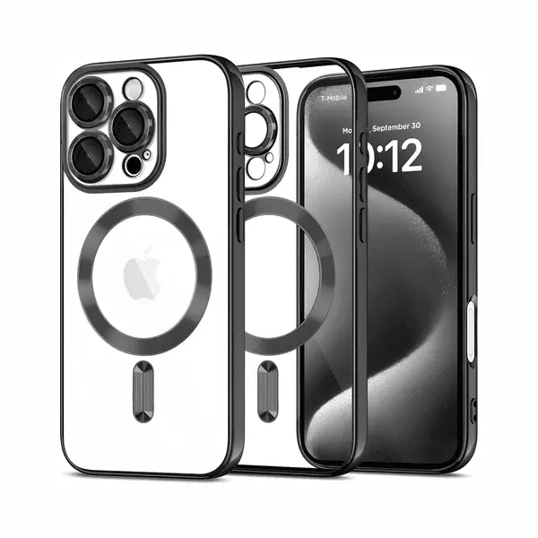 Movenchy Tpu MagSafe Case iPhone 16 Black