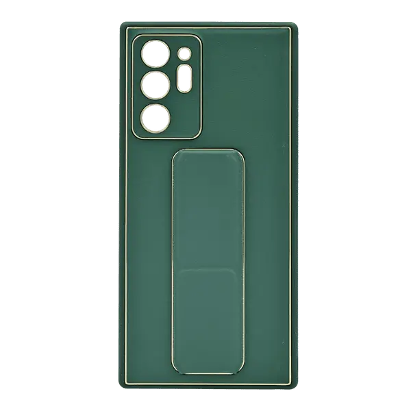 My Choice Leather Back Cover Grip Galaxy NOTE20 Ultra Green