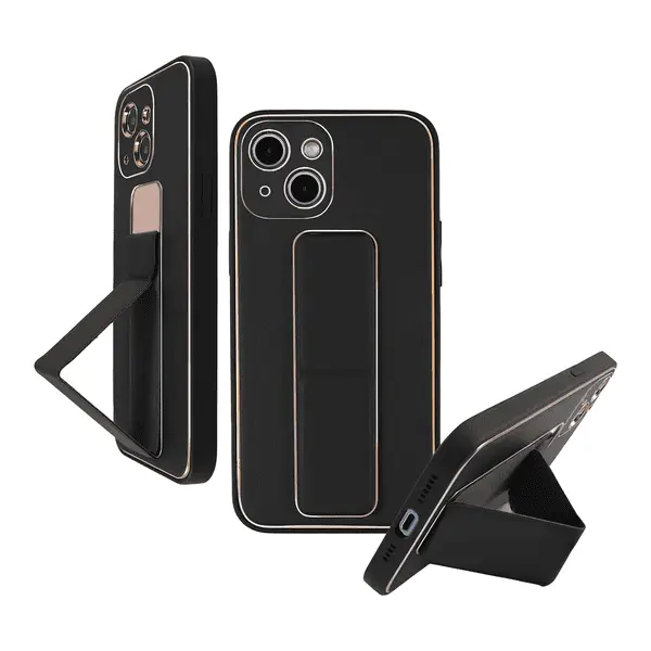 My Choice Leather Grip Case iPhone 11 Pro Max Black