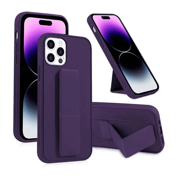 My Choice Leather Grip Cover 14 Purple