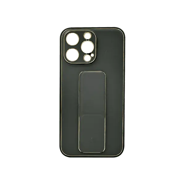 My Choice Leather Grip Cover iPhone 15 Pro Max Night Green