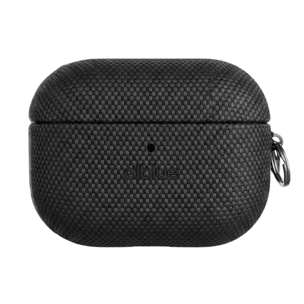 Piblue Kq 14 Grain Leather Case AirPods PRO3 Black