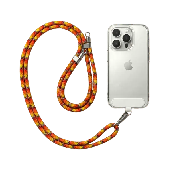 Piblue Rope Cross Body Strap Orange