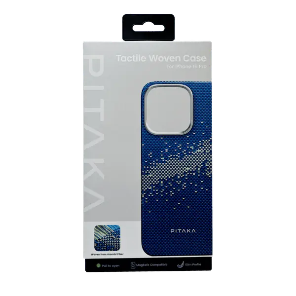 Pitaka Magez MagSafe Case 6 For iPhone 16 Pro Milky Way Galaxy