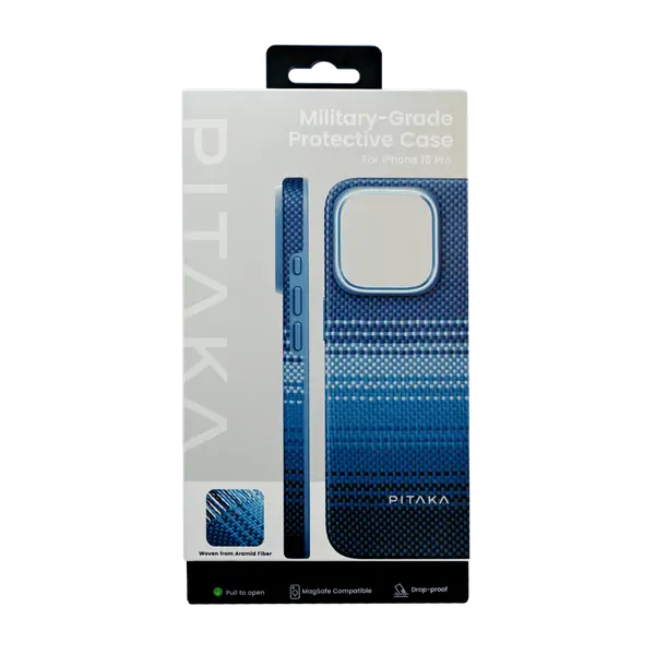 Pitaka Magez MagSafe Militarygrade Protective Case For iPhone 16 Pro Moonrise