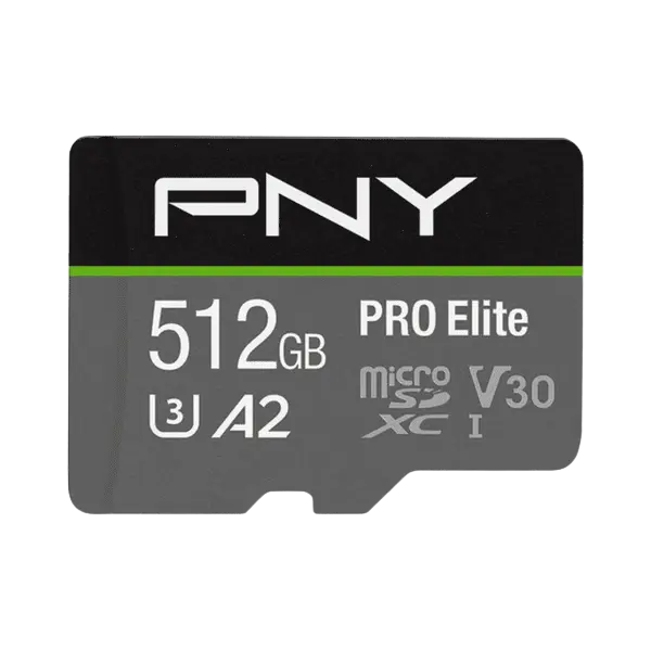 Pny Pro Elite Microsdxc Memory Card 512GB