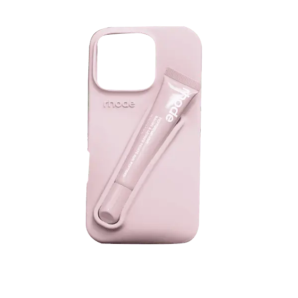 Rhode Lipstick Silicone Case iPhone 16 Pro Max Pink