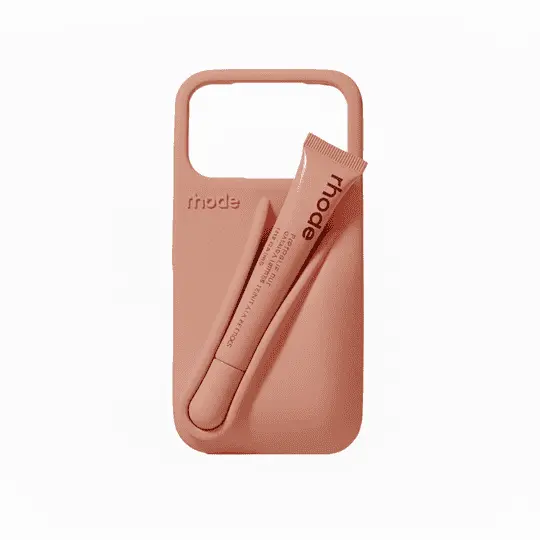 Rhode Lipstick Silicone Case iPhone 17 Pro Max Peach