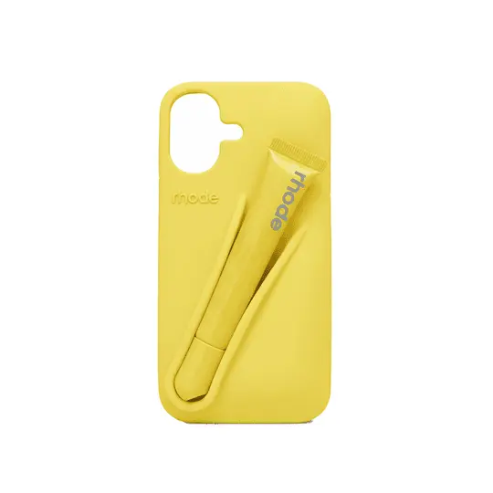 Rhode Lipstick Silicone Case iPhone 17 Yellow
