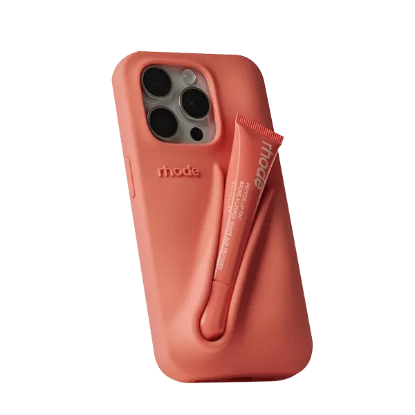 Rhode Peach Silicone Case For iPhone 16 Plus