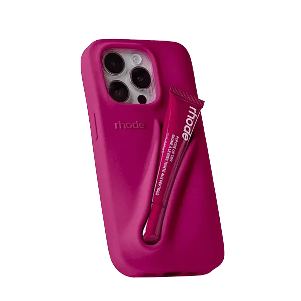 Rhode Plum Silicone Case For iPhone 16 Plus