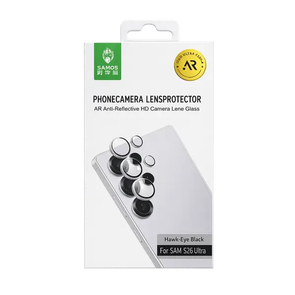 Samos S26 Ultra Camera Glass Black