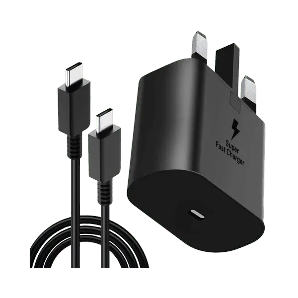 Samsung 25W PD Home Charger Type C To Type C Black