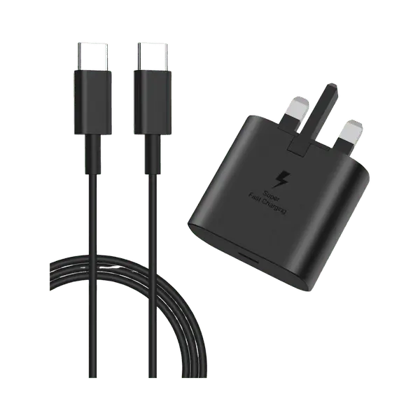 Samsung 25W PD Home Charger Type C To Type C White