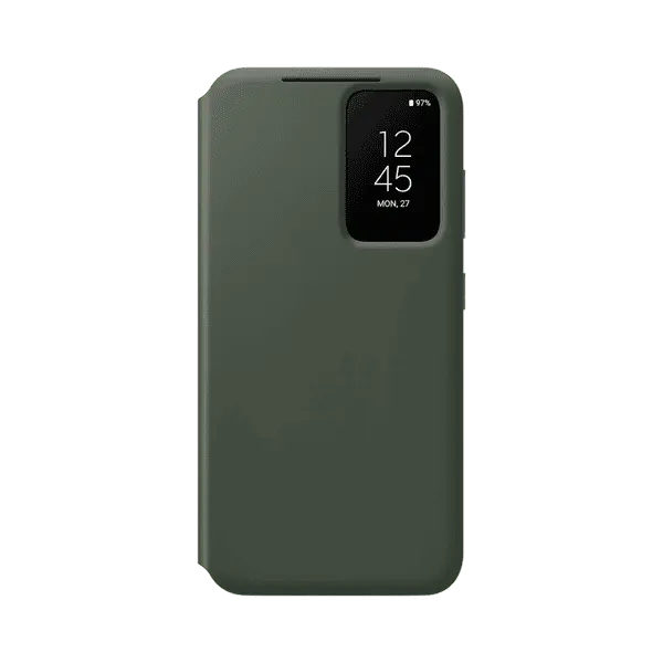 Samsung Galaxy S23 Smart View Wallet Case Green