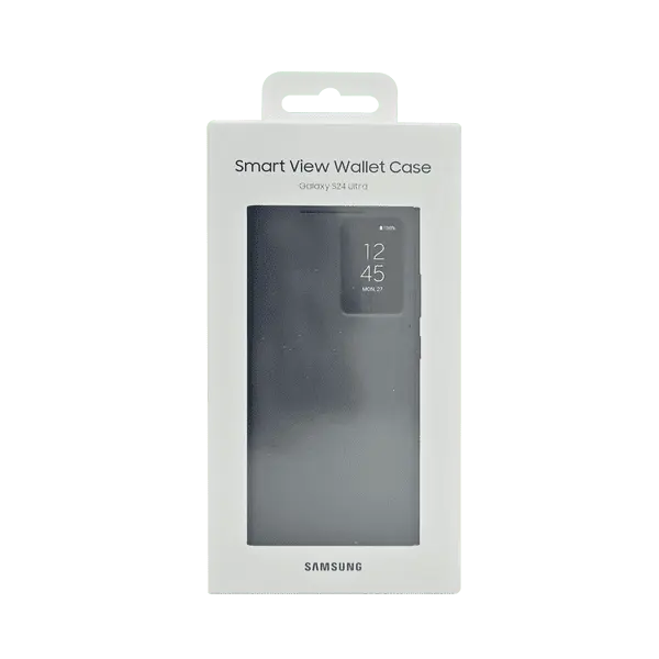 Samsung Galaxy S24 Ultra ZS928CBEG Smart View Wallet Case Black