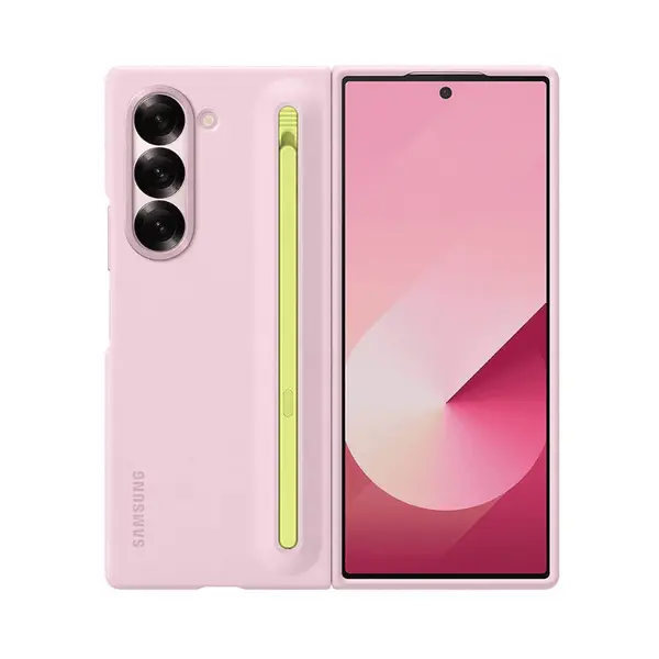 Samsung Galaxy Z FOLD6 Pink Case With S Pen Slot