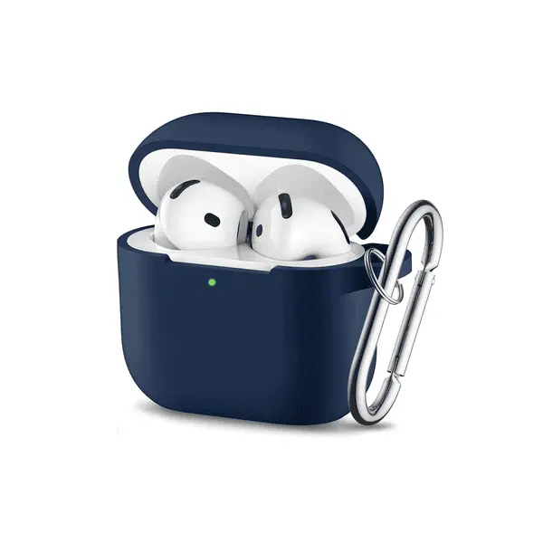 Silicone Case AIRPODS4 Blue Ftr