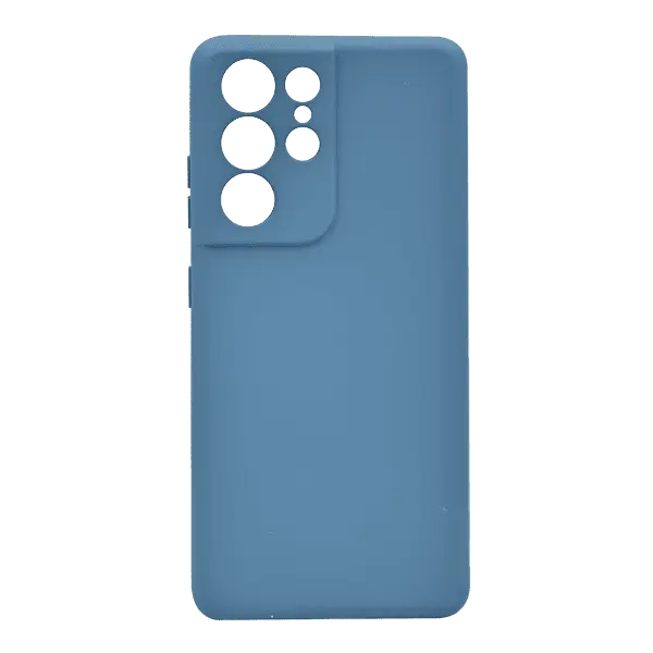 Silicone Case Galaxy S21 Ultra Blue