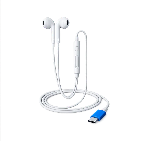Stereo Earphone Double Type C