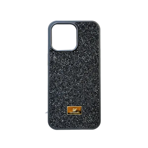 Swarovski Bling World Black Case For iPhone 14 Pro Max