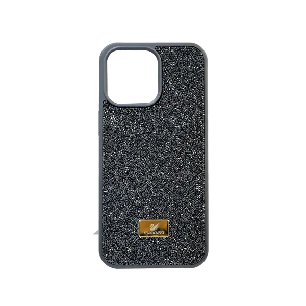 Swarovski Bling World Black Case For iPhone 15 Pro Max