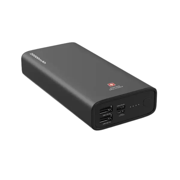 Swiss Military Bieudron Power Pack PD 20000MAH Black Tcm