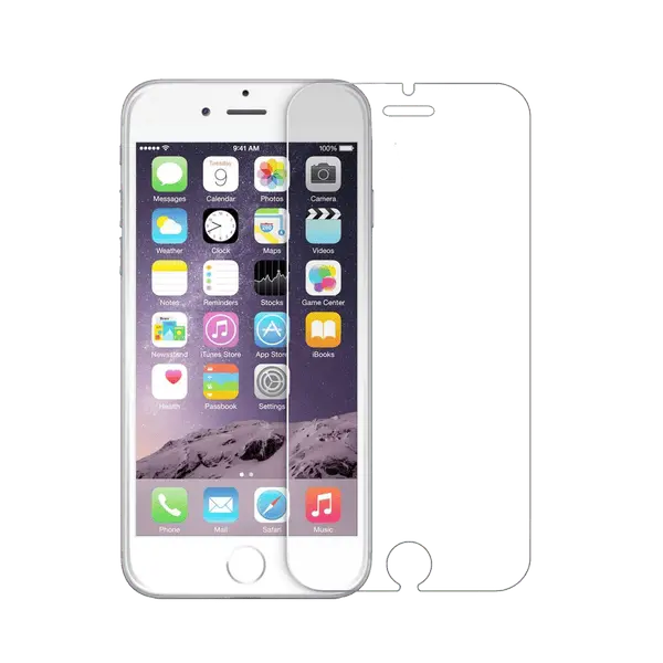 Tempered Glass Screen Protector 6 Plus White