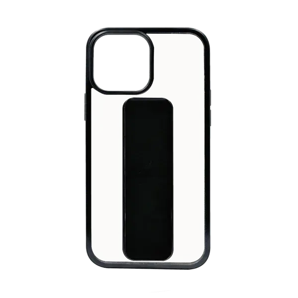 Transparent Back Cover Grip iPhone 13 Pro Max Black