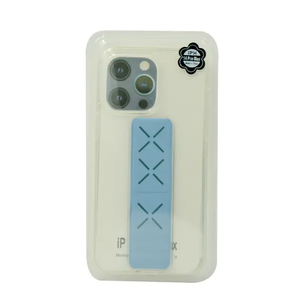 Transparent Back Cover Grip iPhone 14 Pro Max Sky