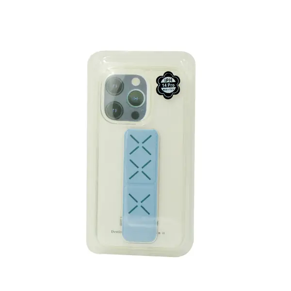 Transparent Back Cover Grip iPhone 14 Pro Sky