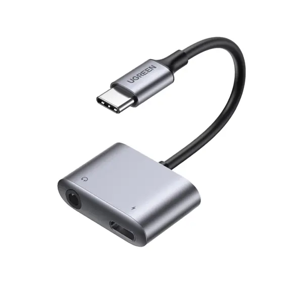 Ugreen USB C To 3 5MM Audio Adapter With Power Supply