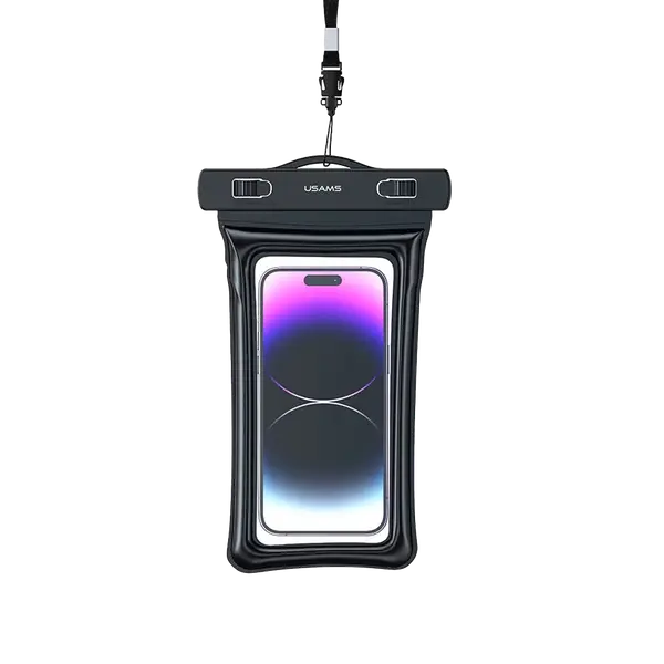 Usams 7 Inch Water Proof Bag Black