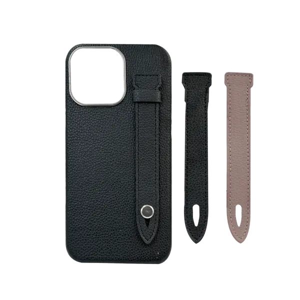 Vip Paris 3IN1 Pu Leather Case For iPhone 16 Pro Max Black