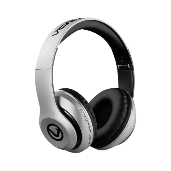 Volkano Impulse Series Vb VH100 Bluetooth Headphone Silver