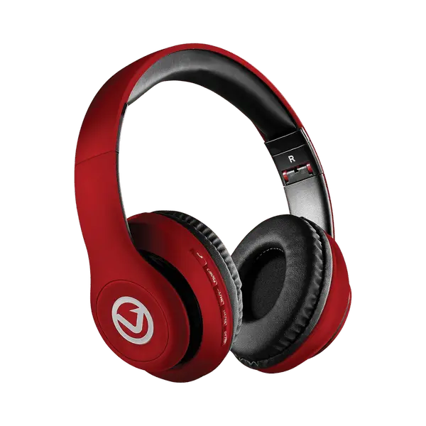 Volkano Impulse Series Vb VH101 Bluetooth Headphone Red