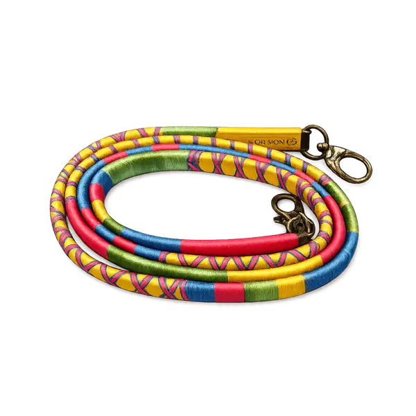 Vorson Purple Mix 100 Handmade Phone And Bag Straps