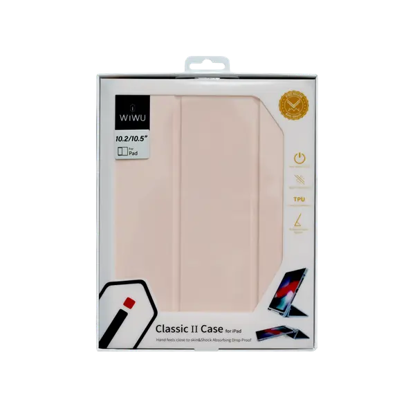 Wiwu Classic Ii Leather Case iPad 10 2 10 5 Pink