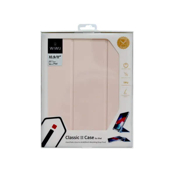 Wiwu Classic Ii Leather Case iPad 10 9 11 Pink