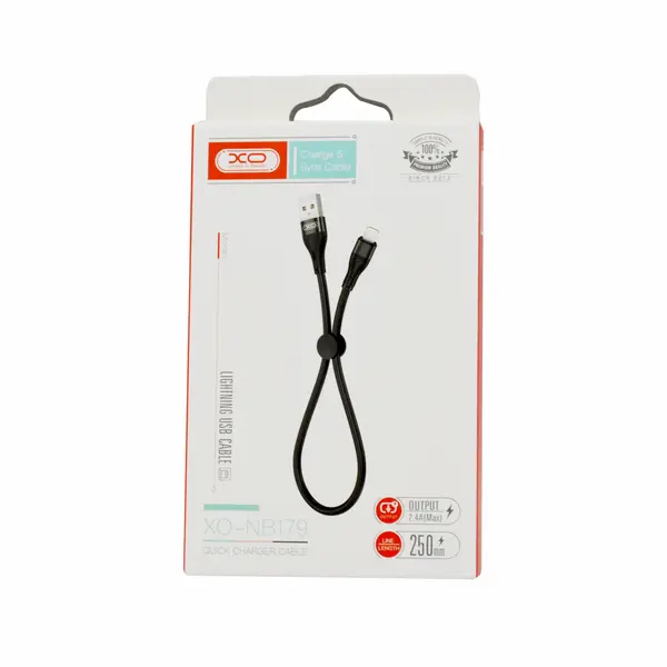 Xo Short Length Lightning Cable NB179