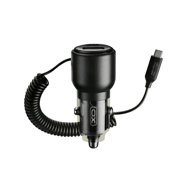 Xo USB C+usb C 110W Car Charger CC59