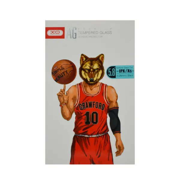Xo Wolverine Series Tempered Glass Film iPhone X Matt